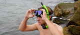 Discovery Mask & Snorkel Kit - Striker UV Key Lime