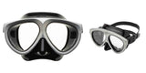 Premium Mask & Snorkel Set - Mantis Silver