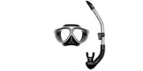 Premium Mask & Snorkel Kit - Mantis Silver