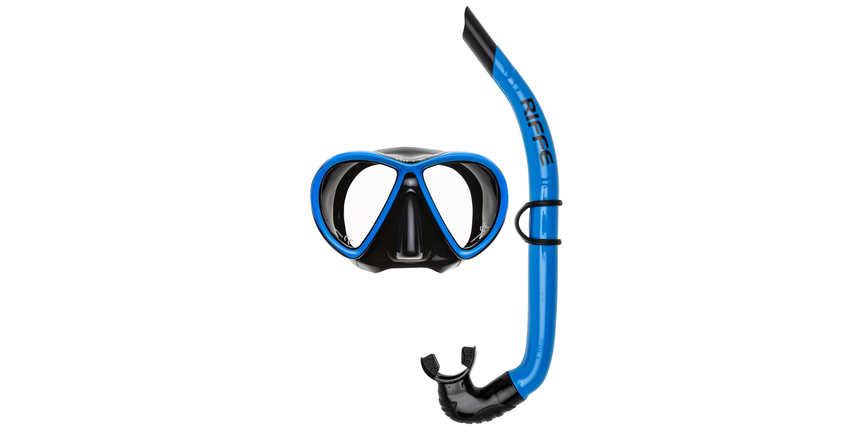 Riffe Discovery Mask & Snorkel Kit Tahitian Blue