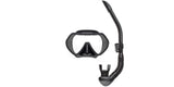 Premium Mask & Snorkel Kit - Frameless Black