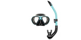 Premium Mask & Snorkel Set - Nekton Caribbean Blue