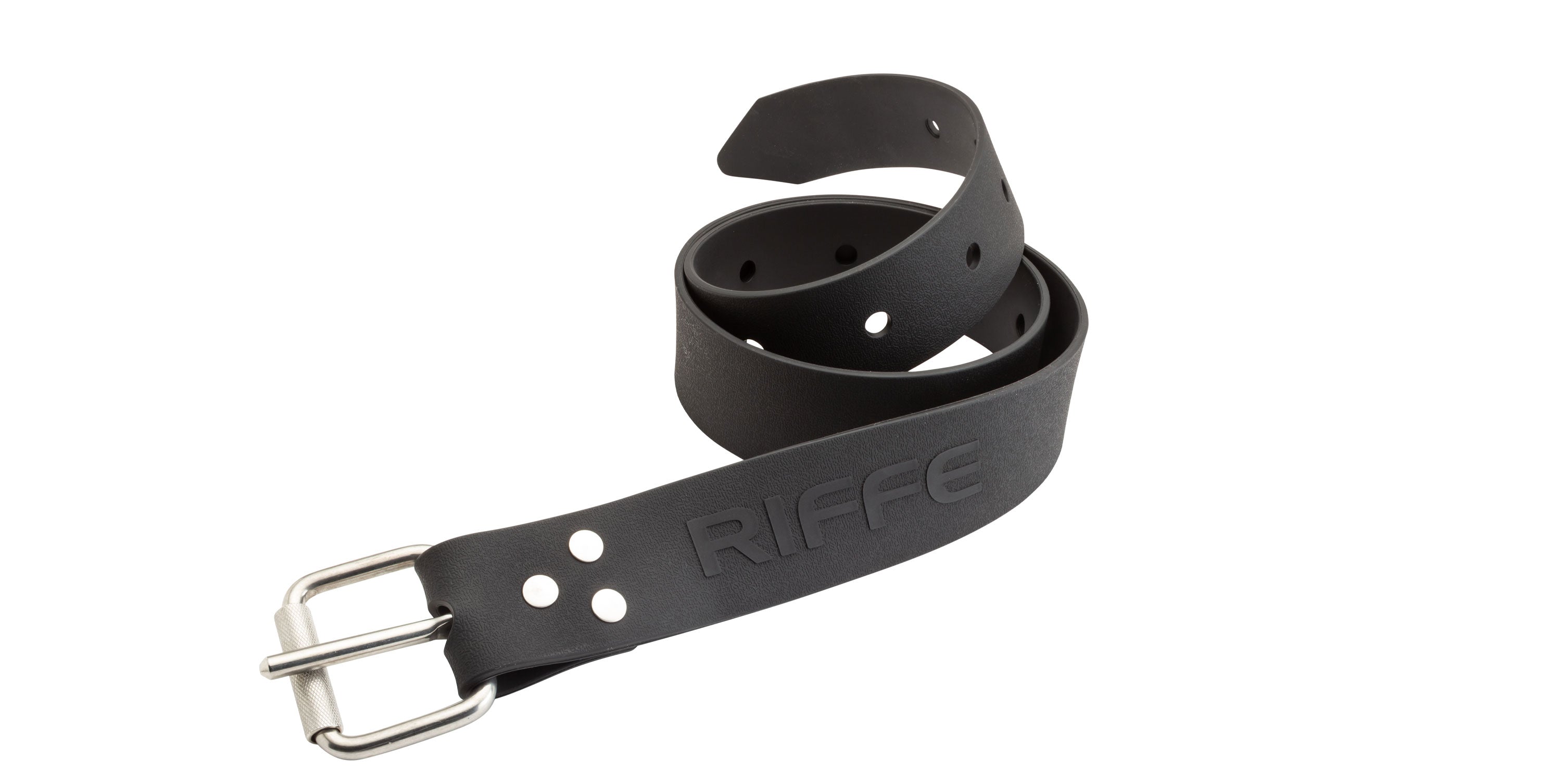 Silicone Weight Belt w/ Marseilles Buckle - Black – RIFFE Web Store