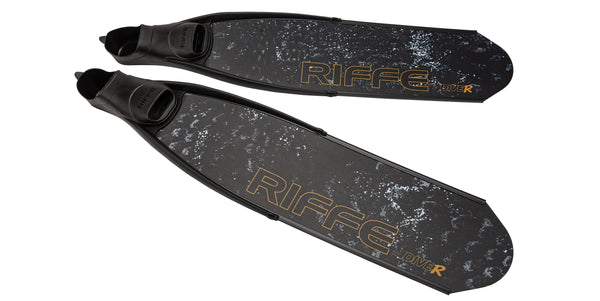 RIFFE by DiveR Vortex Composite Carbon Fiber Fin Blades - MEDIUM