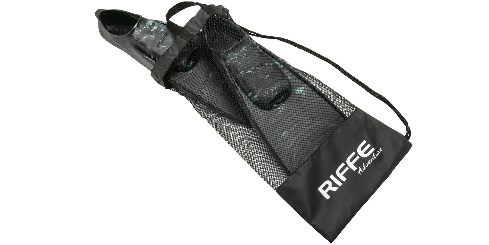 Kicks Rubber Swim Fins - Caribbean Blue / Mint – RIFFE Web Store