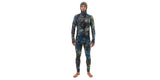 Long Sleeve Hooded Rash Guard w/ Beavertail - Aurum-Tek
