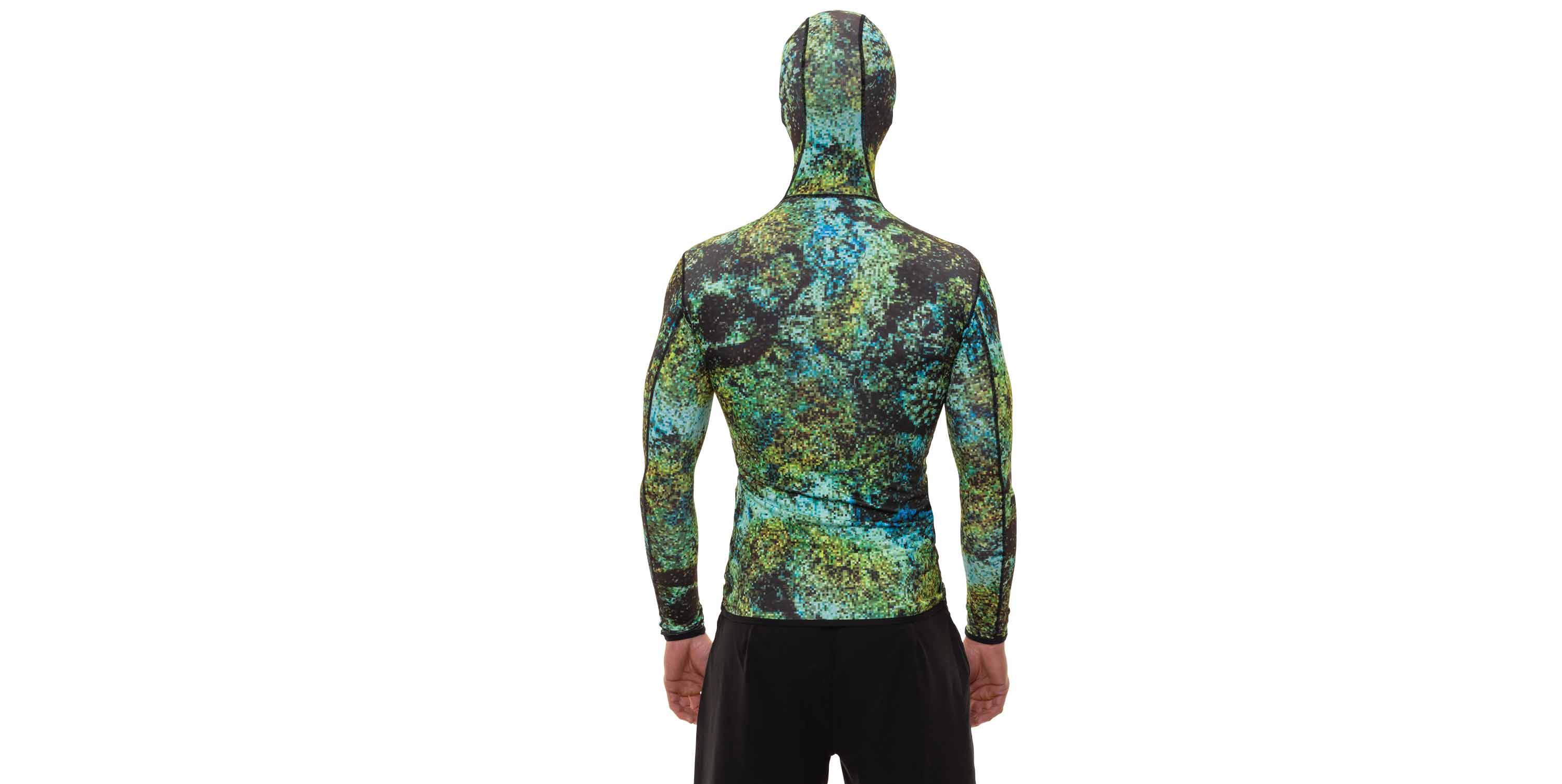 Eco Hooded Long Sleeve Rash Guard with Loading Pad – RIFFE Web Store