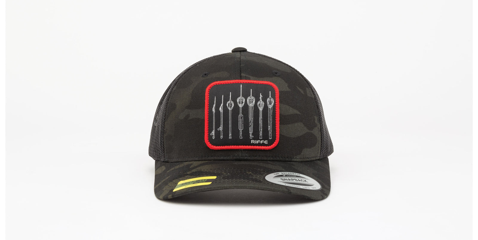 帽子 SWAGGER 2007 Collection Gun Print Cap Gun-Owning Girl Dad V1 Leather Patch Trucker Hat – PewPewLife