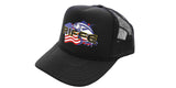 Freedom Fin Hat - Black