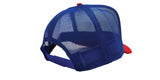 Gunner Hat - Red / White / Blue