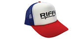 Gunner Hat - Red / White / Blue