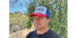 Gunner Hat - Red / White / Blue