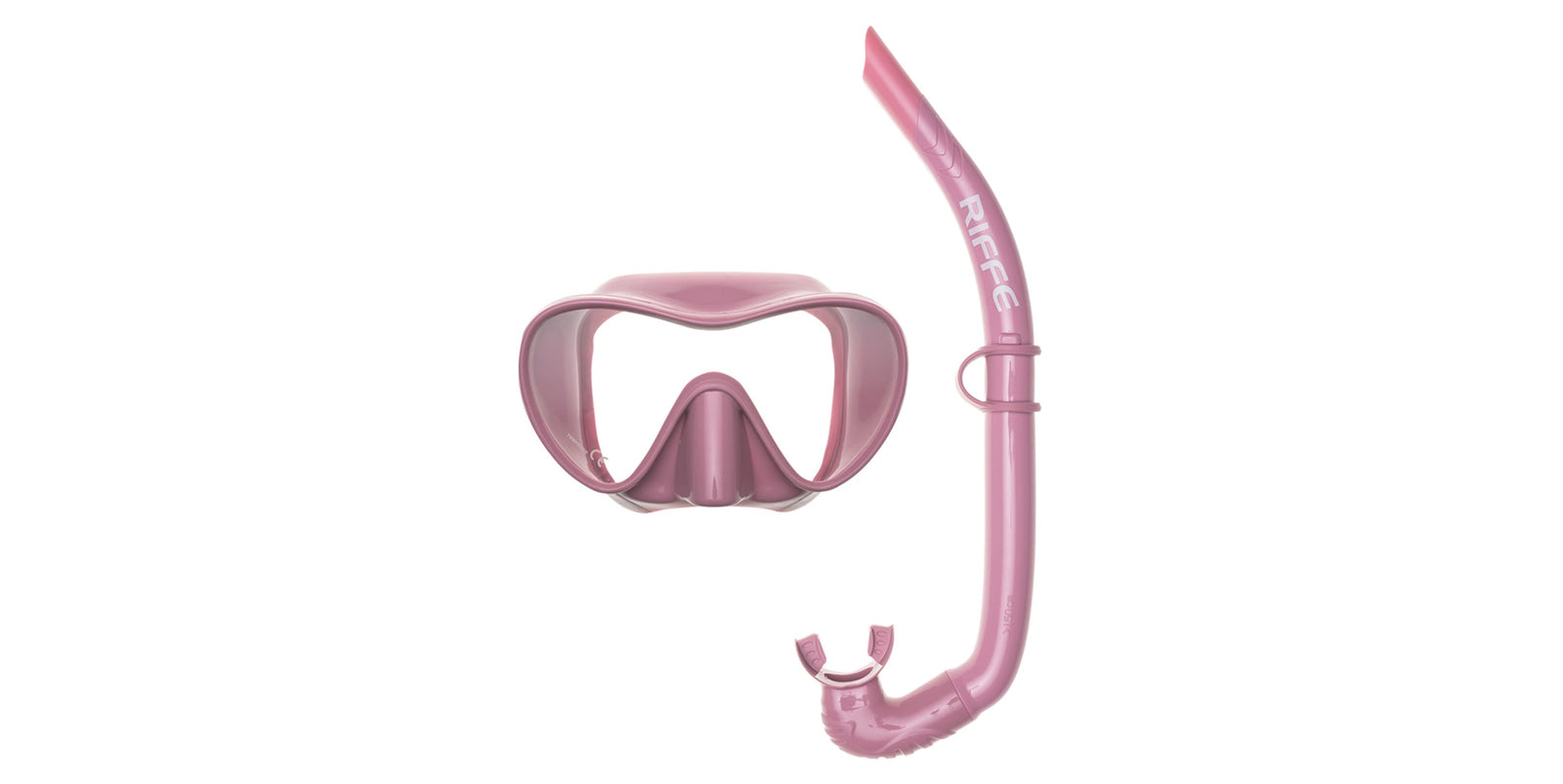 Pāua Collection Mask & Snorkel Set - Coral Kiss – RIFFE Web Store