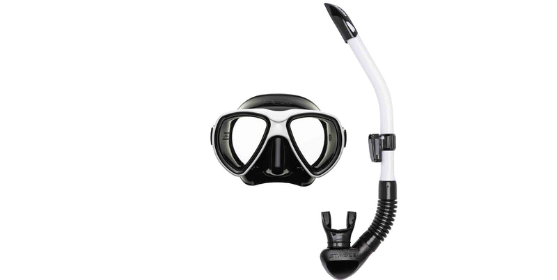 Premium Mask & Snorkel Set - Nekton White