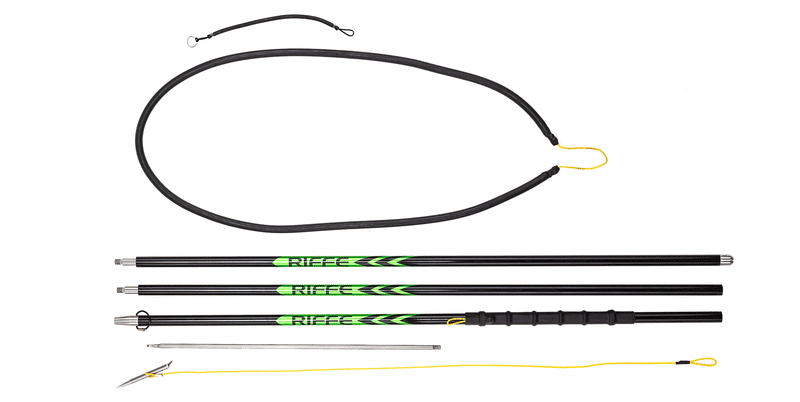 Mamba Composite Pole Spear Kit - 9 Foot / 3 pc.
