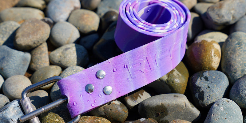 Silicone Weight Belt w/ Marseilles Buckle - Cosmic Purple