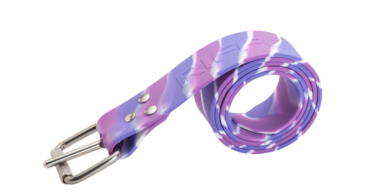 Silicone Weight Belt w/ Marseilles Buckle - Cosmic Purple