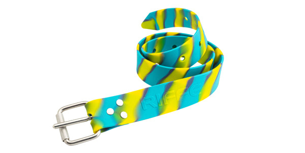 Silicone Weight Belt w/ Marseilles Buckle - FAD Blue