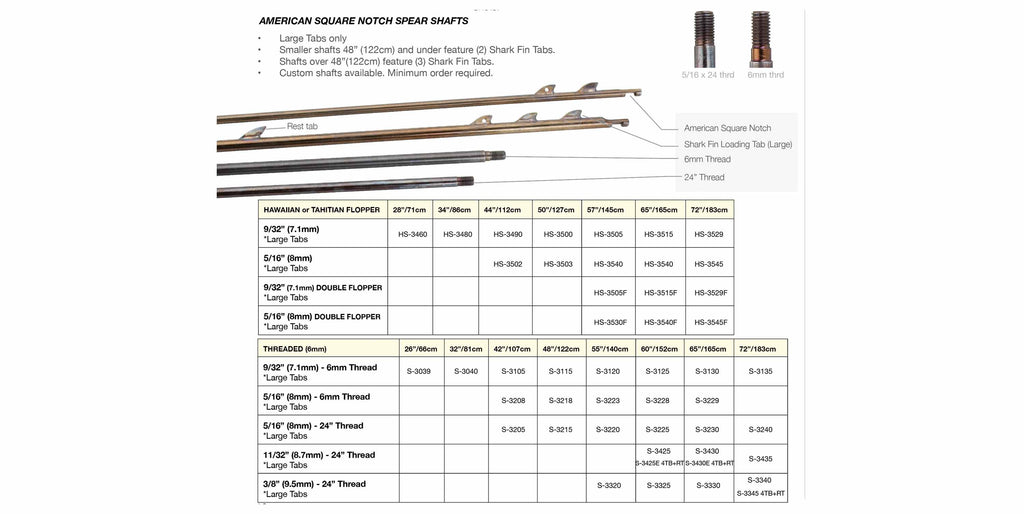 Riffe Mahogany Competition wood speargun Series for spearfishing