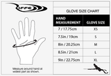 RIFFE Amara / Neoprene Pelagi-tek© camo spearfishing diving gloves size chart