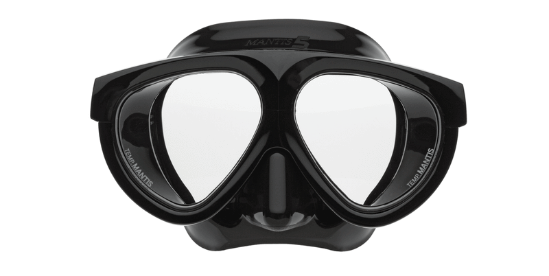 RIFFE Mantis 5 front clear mask freediving spearfishing