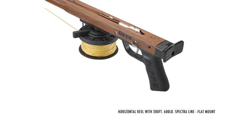 RIFFE Horizontal Reel - LOW-PRO and Original mounts on speargun