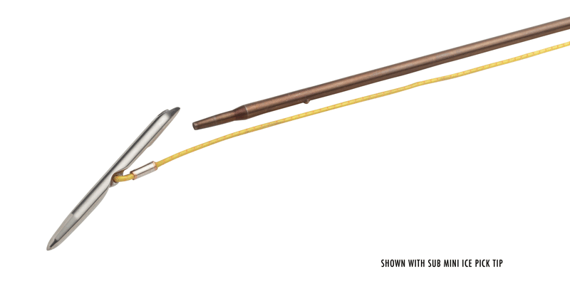 Riffe Carbon Fiber Pole Spear, 5 Foot (2-piece)