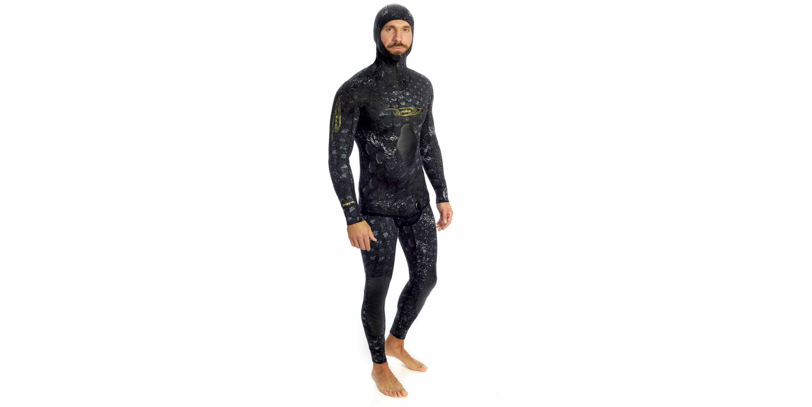 Vortex© 3.5mm Wetsuit (2pc. Set) - Wave Logo- Yamamoto